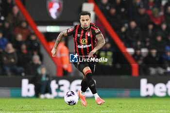 2024-04-02 - Justin Kluivert (19) of AFC Bournemouth during the English championship Premier League football match between Bournemouth and Crystal Palace on 2 April 2024 at the Vitality Stadium in Bournemouth, England - FOOTBALL - ENGLISH CHAMP - BOURNEMOUTH V CRYSTAL PALACE - ENGLISH PREMIER LEAGUE - SOCCER