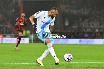 2024-04-02 - Jordan Ayew (9) of Crystal Palace during the English championship Premier League football match between Bournemouth and Crystal Palace on 2 April 2024 at the Vitality Stadium in Bournemouth, England - FOOTBALL - ENGLISH CHAMP - BOURNEMOUTH V CRYSTAL PALACE - ENGLISH PREMIER LEAGUE - SOCCER