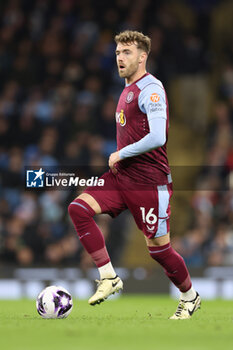 2024-04-03 - Calum Chambers of Aston Villa during the English championship Premier League football match between Manchester City and Aston Villa on 3 April 2024 at the Etihad Stadium in Manchester, England - FOOTBALL - ENGLISH CHAMP - MANCHESTER CITY V ASTON VILLA - ENGLISH PREMIER LEAGUE - SOCCER