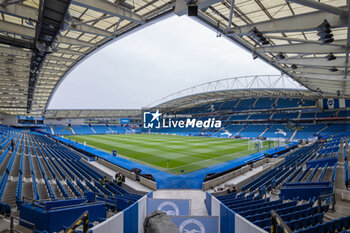2024-04-06 - General view during the English championship Premier League football match between Brighton and Hove Albion and Arsenal on 6 April 2024 at the American Express Stadium in Brighton and Hove, England - FOOTBALL - ENGLISH CHAMP - BRIGHTON V ARSENAL - ENGLISH PREMIER LEAGUE - SOCCER