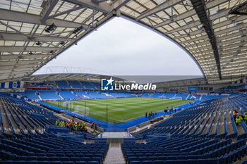 2024-04-06 - General view during the English championship Premier League football match between Brighton and Hove Albion and Arsenal on 6 April 2024 at the American Express Stadium in Brighton and Hove, England - FOOTBALL - ENGLISH CHAMP - BRIGHTON V ARSENAL - ENGLISH PREMIER LEAGUE - SOCCER