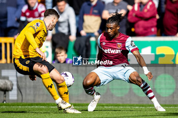 06/04/2024 - West Ham Utd midfielder Mohammed Kudus during the English championship Premier League football match between Wolverhampton Wanderers and West Ham United on 6 April 2024 at Molineux in Wolverhampton, England - FOOTBALL - ENGLISH CHAMP - WOLVERHAMPTON V WEST HAM - ENGLISH PREMIER LEAGUE - CALCIO