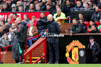 2024-04-07 - Erik ten Hag Manager of Manchester United during the English championship Premier League football match between Manchester United and Liverpool on 7 April 2024 at Old Trafford in Manchester, England - FOOTBALL - ENGLISH CHAMP - MANCHESTER UNITED V LIVERPOOL - ENGLISH PREMIER LEAGUE - SOCCER