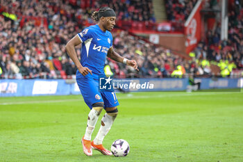 2024-04-07 - Noni Madueke (11) of Chelsea during the English championship Premier League football match between Sheffield United and Chelsea on 7 April 2024 at Bramall Lane in Sheffield, England - FOOTBALL - ENGLISH CHAMP - SHEFFIELD UNITED V CHELSEA - ENGLISH PREMIER LEAGUE - SOCCER
