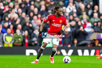 2024-04-08 - Aaron Wan-Bissaka (29) of Manchester United during the English championship Premier League football match between Manchester United and Liverpool on 7 April 2024 at Old Trafford in Manchester, England - FOOTBALL - ENGLISH CHAMP - MANCHESTER UNITED V LIVERPOOL - ENGLISH PREMIER LEAGUE - SOCCER