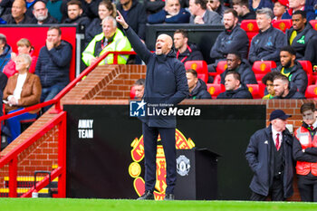 2024-04-08 - Erik ten Hag Manager of Manchester United during the English championship Premier League football match between Manchester United and Liverpool on 7 April 2024 at Old Trafford in Manchester, England - FOOTBALL - ENGLISH CHAMP - MANCHESTER UNITED V LIVERPOOL - ENGLISH PREMIER LEAGUE - SOCCER
