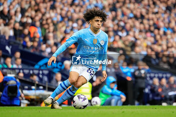 2024-04-13 - Rico Lewis (82) of Manchester City during the English championship Premier League football match between Manchester City and Luton Town on 13 April 2024 at the Etihad Stadium in Manchester, England - FOOTBALL - ENGLISH CHAMP - MANCHESTER CITY V LUTON TOWN - ENGLISH PREMIER LEAGUE - SOCCER