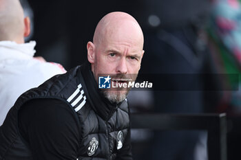 2024-04-13 - Manchester United manager Erik ten Hag during the English championship Premier League football match between Bournemouth and Manchester United on 13 April 2024 at the Vitality Stadium in Bournemouth, England - FOOTBALL - ENGLISH CHAMP - BOURNEMOUTH V MANCHESTER UNITED - ENGLISH PREMIER LEAGUE - SOCCER