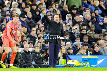 2024-04-16 - Sean Dyche Manager of Everton during the English championship Premier League football match between Chelsea and Everton on 15 April 2024 at Stamford Bridge in London, England - FOOTBALL - ENGLISH CHAMP - CHELSEA V EVERTON - ENGLISH PREMIER LEAGUE - SOCCER