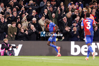 2024-04-24 - Jean-Philippe Mateta of Crystal Palace celebrates his goal 2-0 during the English championship Premier League football match between Crystal Palace and Newcastle United on 24 April 2024 at Selhurst Park in London, England - FOOTBALL - ENGLISH CHAMP - CRYSTAL PALACE V NEWCASTLE - ENGLISH PREMIER LEAGUE - SOCCER