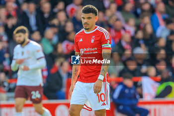 2024-04-28 - Morgan Gibbs-White of Nottingham Forest during the English championship Premier League football match between Nottingham Forest and Manchester City on 28 April 2024 at the City Ground in Nottingham, England - FOOTBALL - ENGLISH CHAMP - NOTTINGHAM FOREST V MANCHESTER CITY - ENGLISH PREMIER LEAGUE - SOCCER