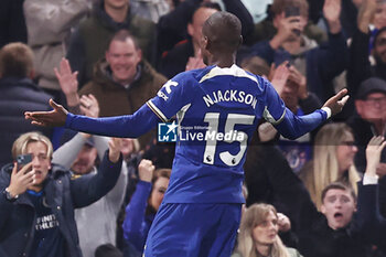 2024-05-02 - Nicolas Jackson of Chelsea celebrates his goal 2-0 during the English championship Premier League football match between Chelsea and Tottenham Hotspur on 2 May 2024 at Stamford Bridge in London, England - FOOTBALL - ENGLISH CHAMP - CHELSEA V TOTTENHAM - ENGLISH PREMIER LEAGUE - SOCCER