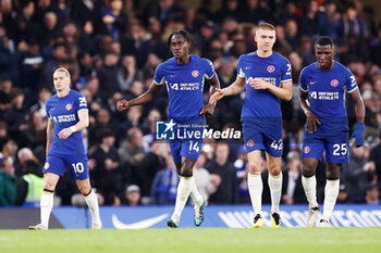 2024-05-02 - Trevoh Chalobah of Chelsea celebrates his goal 1-0 during the English championship Premier League football match between Chelsea and Tottenham Hotspur on 2 May 2024 at Stamford Bridge in London, England - FOOTBALL - ENGLISH CHAMP - CHELSEA V TOTTENHAM - ENGLISH PREMIER LEAGUE - SOCCER