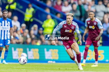 2024-05-05 - Aston Villa FC defender Matty Cash during the English championship Premier League football match between Brighton and Hove Albion and Aston Villa on 5 May 2024 at the American Express Stadium in Brighton and Hove, England - FOOTBALL - ENGLISH CHAMP - BRIGHTON V ASTON VILLA - ENGLISH PREMIER LEAGUE - SOCCER