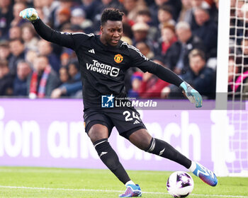 06/05/2024 - André Onana of Manchester United during the English championship Premier League football match between Crystal Palace and Manchester United on 6 May 2024 at Selhurst Park in London, England - FOOTBALL - ENGLISH CHAMP - CRYSTAL PALACE V MANCHESTER UNITED - ENGLISH PREMIER LEAGUE - CALCIO