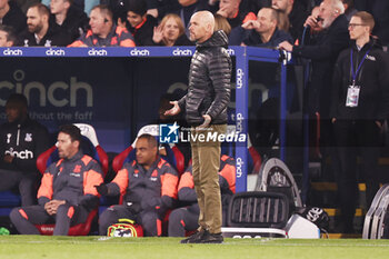 06/05/2024 - Manchester United Manager Erik ten Hag during the English championship Premier League football match between Crystal Palace and Manchester United on 6 May 2024 at Selhurst Park in London, England - FOOTBALL - ENGLISH CHAMP - CRYSTAL PALACE V MANCHESTER UNITED - ENGLISH PREMIER LEAGUE - CALCIO