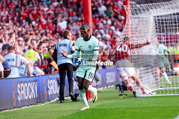 2024-05-11 - Chelsea forward Nicolas Jackson (15) scores a goal and celebrates to make the score 2-3 during the English championship Premier League football match between Nottingham Forest and Chelsea on 11 May 2024 at the City Ground in Nottingham, England - FOOTBALL - ENGLISH CHAMP - NOTTINGHAM FOREST V CHELSEA - ENGLISH PREMIER LEAGUE - SOCCER