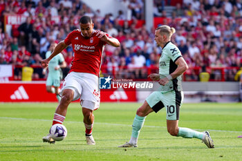 2024-05-11 - Nottingham Forest defender Murillo (40) and Chelsea midfielder Mykhaylo Mudryk (10) during the English championship Premier League football match between Nottingham Forest and Chelsea on 11 May 2024 at the City Ground in Nottingham, England - FOOTBALL - ENGLISH CHAMP - NOTTINGHAM FOREST V CHELSEA - ENGLISH PREMIER LEAGUE - SOCCER