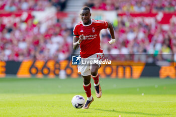 2024-05-11 - Nottingham Forest defender Moussa Niakhaté during the English championship Premier League football match between Nottingham Forest and Chelsea on 11 May 2024 at the City Ground in Nottingham, England - FOOTBALL - ENGLISH CHAMP - NOTTINGHAM FOREST V CHELSEA - ENGLISH PREMIER LEAGUE - SOCCER