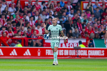 2024-05-11 - Chelsea midfielder Mykhaylo Mudryk (10) scores a goal and celebrates to make the score 0-1 during the English championship Premier League football match between Nottingham Forest and Chelsea on 11 May 2024 at the City Ground in Nottingham, England - FOOTBALL - ENGLISH CHAMP - NOTTINGHAM FOREST V CHELSEA - ENGLISH PREMIER LEAGUE - SOCCER