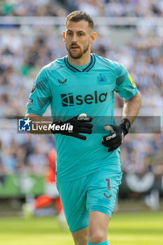 2024-05-11 - Newcastle United FC goalkeeper Martin Dubravka during the English championship Premier League football match between Newcastle United and Brighton and Hove Albion on 11 May 2024 at St James's Park in Newcastle, England - FOOTBALL - ENGLISH CHAMP - NEWCASTLE V BRIGHTON - ENGLISH PREMIER LEAGUE - SOCCER