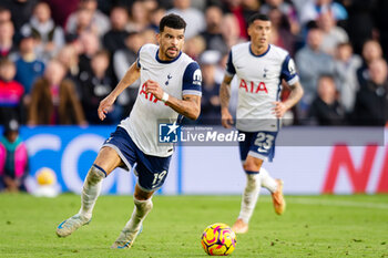 2024-10-28 - Tottenham Hotspur forward Dominic Solanke during the English championship Premier League football match between Crystal Palace and Tottenham Hotspur on 27 October 2024 at Selhurst Park in London, England - FOOTBALL - ENGLISH CHAMP - CRYSTAL PALACE V TOTTENHAM - ENGLISH PREMIER LEAGUE - SOCCER