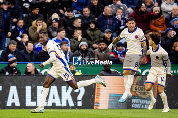 2024-11-23 - Chelsea forward Nicolas Jackson (15) celebrates a goal during the English championship Premier League football match between Leicester City and Chelsea on 23 November 2024 at the King Power Stadium in Leicester, England - FOOTBALL - ENGLISH CHAMP - LEICESTER V CHELSEA - ENGLISH PREMIER LEAGUE - SOCCER