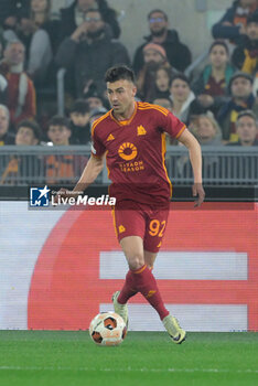 2024-02-22 - Stephan El Shaarawy (AS Roma);  during the UEFA Europa League 2023-2024 football match between AS Roma and Feyenoord at the Olympic Stadium in Rome on February 22, 2024. - AS ROMA VS FEYENOORD - UEFA EUROPA LEAGUE - SOCCER