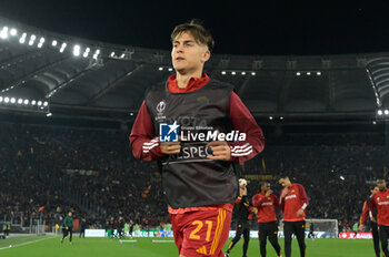 2024-02-22 - Paulo Dybala (AS Roma);  during the UEFA Europa League 2023-2024 football match between AS Roma and Feyenoord at the Olympic Stadium in Rome on February 22, 2024. - AS ROMA VS FEYENOORD - UEFA EUROPA LEAGUE - SOCCER