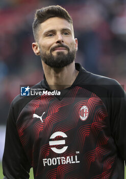 2024-02-22 - Olivier Giroud of AC Milan during the UEFA Europa League, Play-off 2nd leg football match between Stade Rennais (Rennes) and AC Milan on February 22, 2024 at Roazhon Park in Rennes, France - FOOTBALL - EUROPA LEAGUE - RENNES V MILAN - UEFA EUROPA LEAGUE - SOCCER