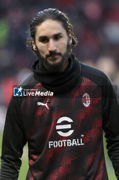 2024-02-22 - Yacine Adli of AC Milan during the UEFA Europa League, Play-off 2nd leg football match between Stade Rennais (Rennes) and AC Milan on February 22, 2024 at Roazhon Park in Rennes, France - FOOTBALL - EUROPA LEAGUE - RENNES V MILAN - UEFA EUROPA LEAGUE - SOCCER