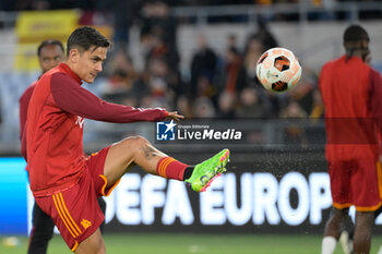 2024-03-07 - Paulo Dybala (AS Roma);  during the UEFA Europa League 2023-2024 road of 16 football match between AS Roma and Brighton at the Olympic Stadium in Rome on March 07, 2024. - ROMA VS BRIGHTON & HOVE ALBION - UEFA EUROPA LEAGUE - SOCCER