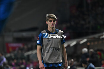 2024-04-18 - Charles De Ketelaere of Atalanta BC during the UEFA Europa League quarter finals second leg match between Atalanta BC and Liverpool FC on Avril 18, 2024 at Gewiss stadium in Bergamo, Italy. Credit: Tiziano Ballabio - ATALANTA BC VS LIVERPOOL FC - UEFA EUROPA LEAGUE - SOCCER