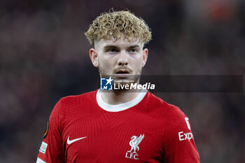 2024-04-11 - Liverpool midfielder Harvey Elliott during the UEFA Europa League, Quarter-finals, 1st leg football match between Liverpool and Atalanta on 11 April 2024 at Anfield stadium in Liverpool, England - FOOTBALL - EUROPA LEAGUE - LIVERPOOL V ATALANTA - UEFA EUROPA LEAGUE - SOCCER