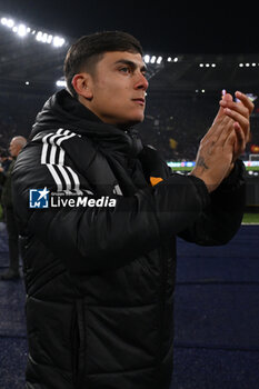 2024-04-18 - Paulo Dybala of A.S. Roma during the UEFA Europa League Quarter-final second Leg match, between A.S. Roma vs A.C. Milan at the Olympic Stadium on April 18, 2024 in Rome, Italy. - AS ROMA VS AC MILAN - UEFA EUROPA LEAGUE - SOCCER