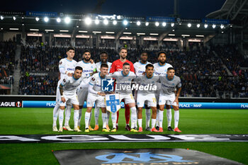 09/05/2024 - Lineup of Olympique Marsiglia during the UEFA Europa League Semi finals second leg match between Atalanta BC and Olympique Marsiglia on May 9, 2024 at Gewiss stadium in Bergamo, Italy. Credit: Tiziano Ballabio - ATALANTA BC VS OLYMPIQUE DE MARSEILLE - UEFA EUROPA LEAGUE - CALCIO