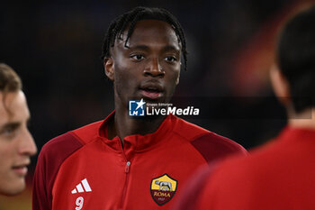 2024-05-02 - Tammy Abraham of A.S. Roma during the UEFA Europa League semi-final first Leg match, between A.S. Roma vs Bayer Leverkusen at the Olympic Stadium on 2 May, 2024 in Rome, Italy. - AS ROMA VS BAYER 04 LEVERKUSEN - UEFA EUROPA LEAGUE - SOCCER