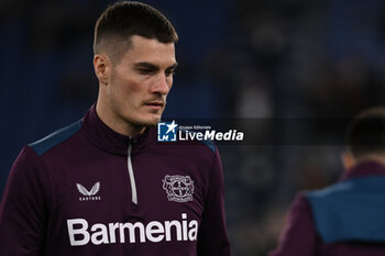 2024-05-02 - Patrik Schick of Bayer Leverkusen during the UEFA Europa League semi-final first Leg match, between A.S. Roma vs Bayer Leverkusen at the Olympic Stadium on 2 May, 2024 in Rome, Italy. - AS ROMA VS BAYER 04 LEVERKUSEN - UEFA EUROPA LEAGUE - SOCCER