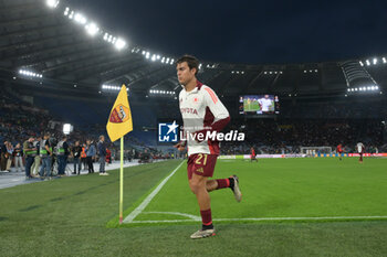 2024-10-24 - Roma’s Paulo Dybala during the UEFA Europa League 2024-2025  football match between AS Roma and FC Dynamo Kyiv at the Olympic Stadium in Rome on October 24, 2024. - AS ROMA VS FC DYNAMO KYIV - UEFA EUROPA LEAGUE - SOCCER