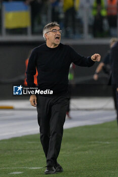 2024-10-24 - Roma’s head coach Ivan Juric during the UEFA Europa League 2024-2025  football match between AS Roma and FC Dynamo Kyiv at the Olympic Stadium in Rome on October 24, 2024. - AS ROMA VS FC DYNAMO KYIV - UEFA EUROPA LEAGUE - SOCCER