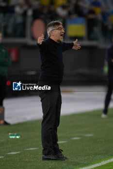 2024-10-24 - Roma’s head coach Ivan Juric during the UEFA Europa League 2024-2025  football match between AS Roma and FC Dynamo Kyiv at the Olympic Stadium in Rome on October 24, 2024. - AS ROMA VS FC DYNAMO KYIV - UEFA EUROPA LEAGUE - SOCCER