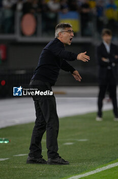 2024-10-24 - Roma’s head coach Ivan Juric during the UEFA Europa League 2024-2025  football match between AS Roma and FC Dynamo Kyiv at the Olympic Stadium in Rome on October 24, 2024. - AS ROMA VS FC DYNAMO KYIV - UEFA EUROPA LEAGUE - SOCCER