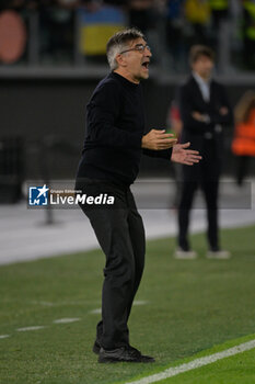 2024-10-24 - Roma’s head coach Ivan Juric during the UEFA Europa League 2024-2025  football match between AS Roma and FC Dynamo Kyiv at the Olympic Stadium in Rome on October 24, 2024. - AS ROMA VS FC DYNAMO KYIV - UEFA EUROPA LEAGUE - SOCCER