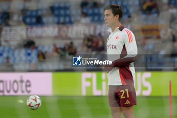 2024-10-24 - Roma’s Paulo Dybala during the UEFA Europa League 2024-2025  football match between AS Roma and FC Dynamo Kyiv at the Olympic Stadium in Rome on October 24, 2024. - AS ROMA VS FC DYNAMO KYIV - UEFA EUROPA LEAGUE - SOCCER