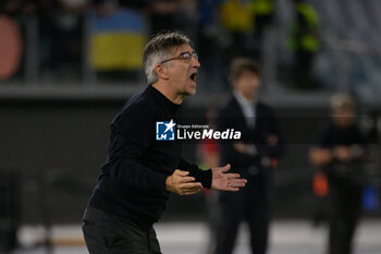 2024-10-24 - Roma’s head coach Ivan Juric during the UEFA Europa League 2024-2025  football match between AS Roma and FC Dynamo Kyiv at the Olympic Stadium in Rome on October 24, 2024. - AS ROMA VS FC DYNAMO KYIV - UEFA EUROPA LEAGUE - SOCCER