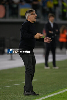 2024-10-24 - Roma’s head coach Ivan Juric during the UEFA Europa League 2024-2025  football match between AS Roma and FC Dynamo Kyiv at the Olympic Stadium in Rome on October 24, 2024. - AS ROMA VS FC DYNAMO KYIV - UEFA EUROPA LEAGUE - SOCCER