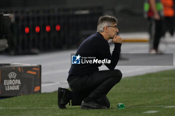 2024-10-24 - Roma’s head coach Ivan Juric during the UEFA Europa League 2024-2025  football match between AS Roma and FC Dynamo Kyiv at the Olympic Stadium in Rome on October 24, 2024. - AS ROMA VS FC DYNAMO KYIV - UEFA EUROPA LEAGUE - SOCCER