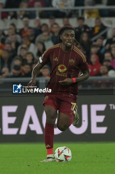 2024-10-24 - Roma’s Manu Kone’ during the UEFA Europa League 2024-2025  football match between AS Roma and FC Dynamo Kyiv at the Olympic Stadium in Rome on October 24, 2024. - AS ROMA VS FC DYNAMO KYIV - UEFA EUROPA LEAGUE - SOCCER