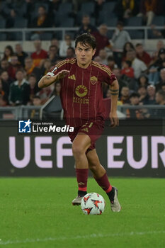 2024-10-24 - Roma’s Paulo Dybala during the UEFA Europa League 2024-2025  football match between AS Roma and FC Dynamo Kyiv at the Olympic Stadium in Rome on October 24, 2024. - AS ROMA VS FC DYNAMO KYIV - UEFA EUROPA LEAGUE - SOCCER