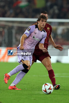 2024-09-26 - Rome, Italy 26.9.2024:Unai Gomez of Athletic Bilbao during the UEFA Europa League 2024-2025 day 1, football match between AS Roma vs Athletic Club Bilbao at Olympic Stadium in Rome. - AS ROMA VS ATHLETIC BILBAO - UEFA EUROPA LEAGUE - SOCCER